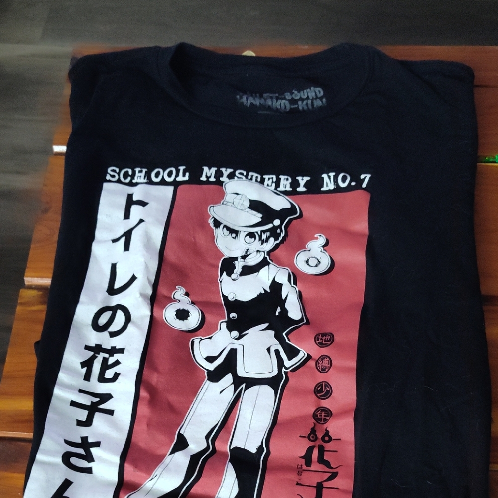 Black Graphic Kids Shirt